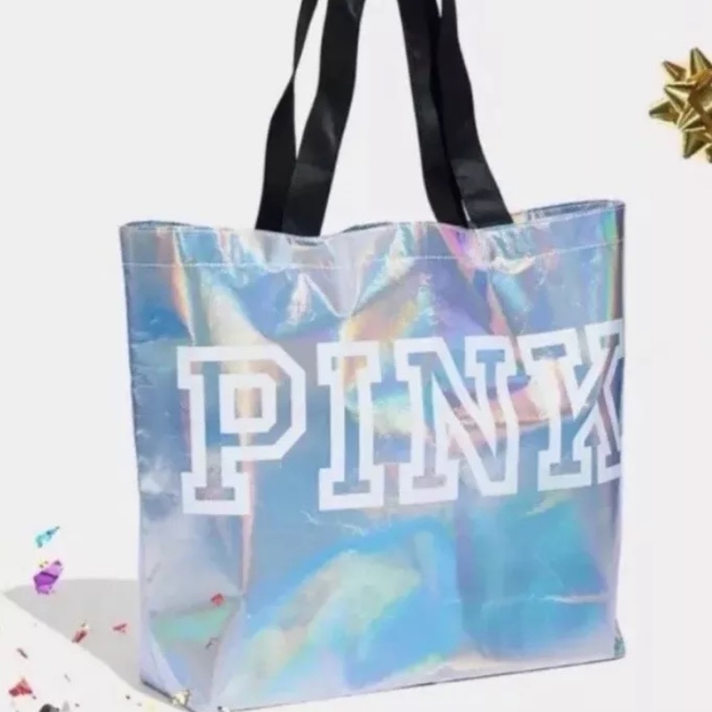 Victoria’s Secret Pink shoulder Reusable Tote Bag